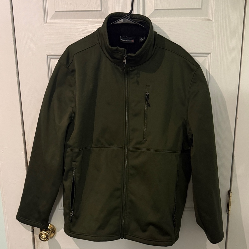 Swiss Tech Men's Green Performance Jacket